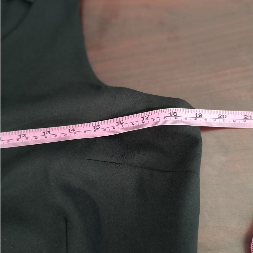 Banana Republic Jumpsuit Women's size 10 Black Ankle Length Sleeveless Pockets - Picture 10 of 16